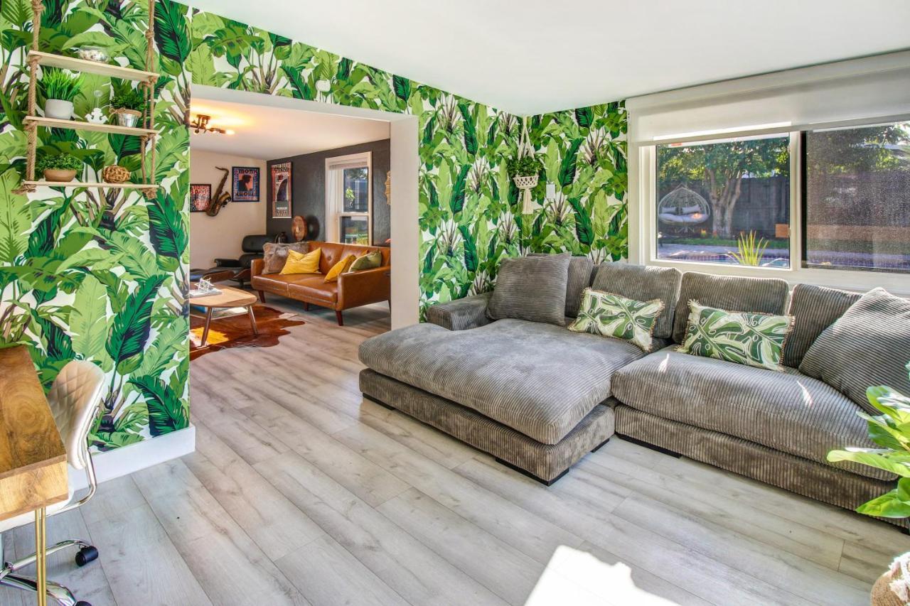 Private Heated Pool Oasis Pet-Friendly Retreat Short Or Long Stays Sleeps 2-8 Ppl 폼파노 비치 외부 사진